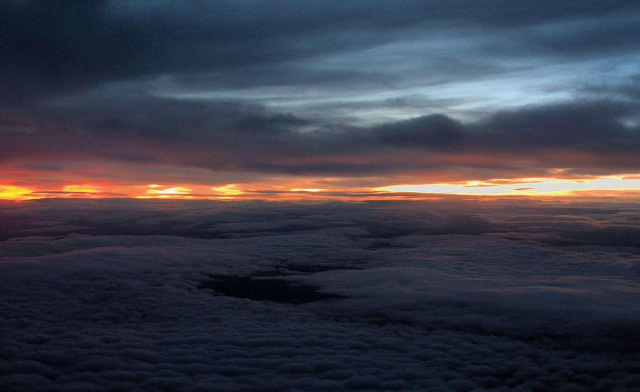 Somewhere between Salt Lake City and Phoenix…