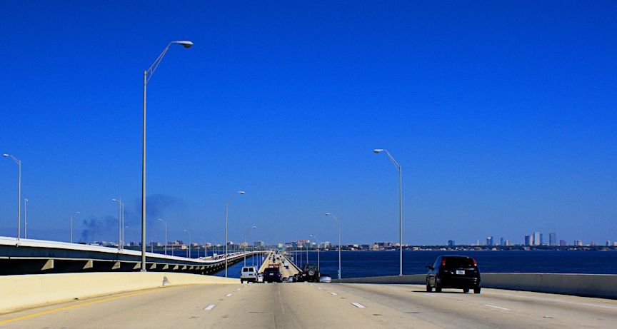 Tampa: 23 hours in and out