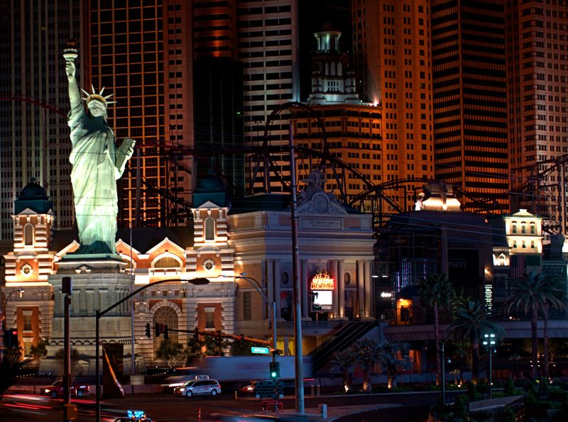 Interpretation: the Tropicana – Las Vegas Boulevard intersection