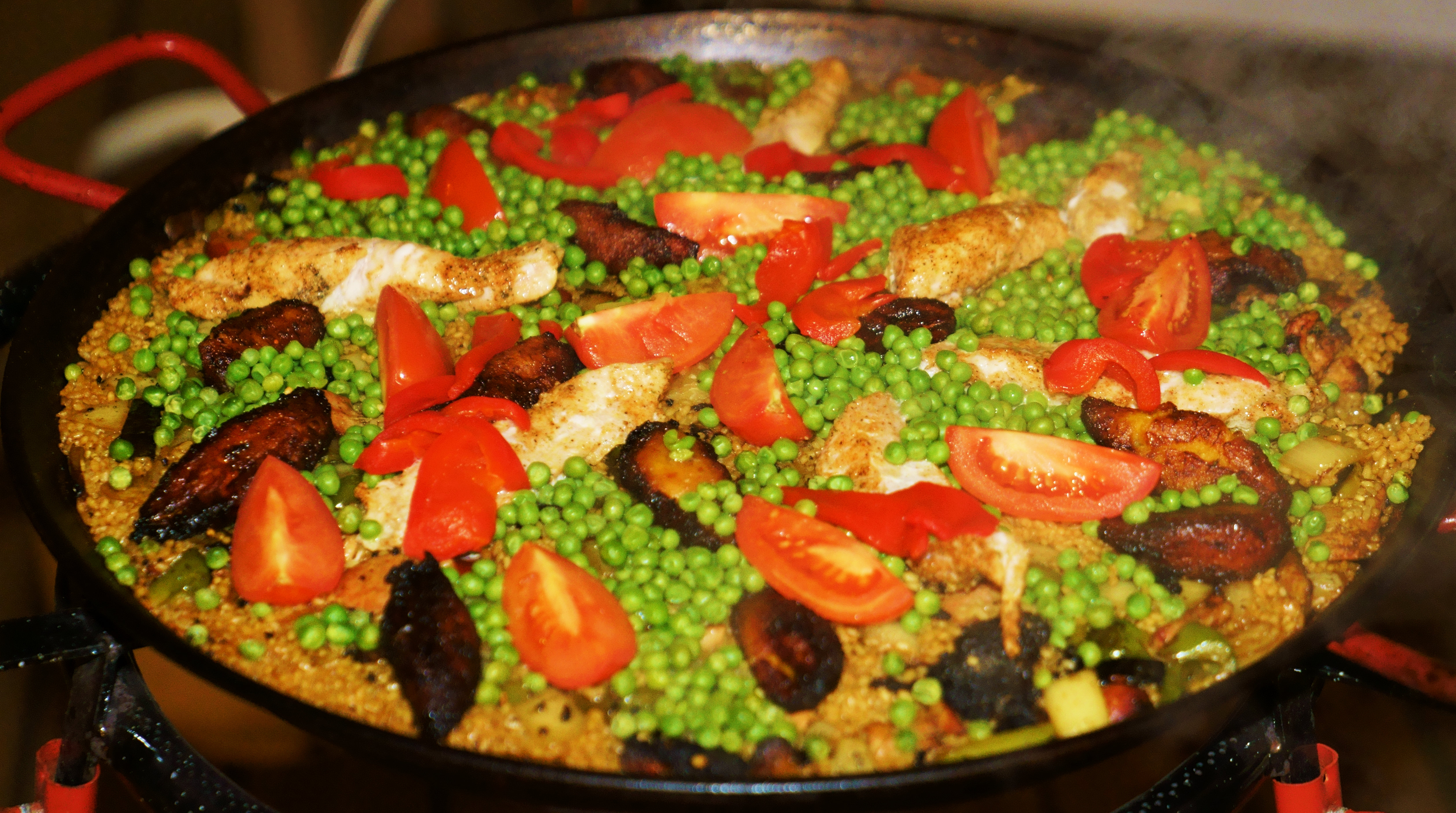 How to make Paella outdoors