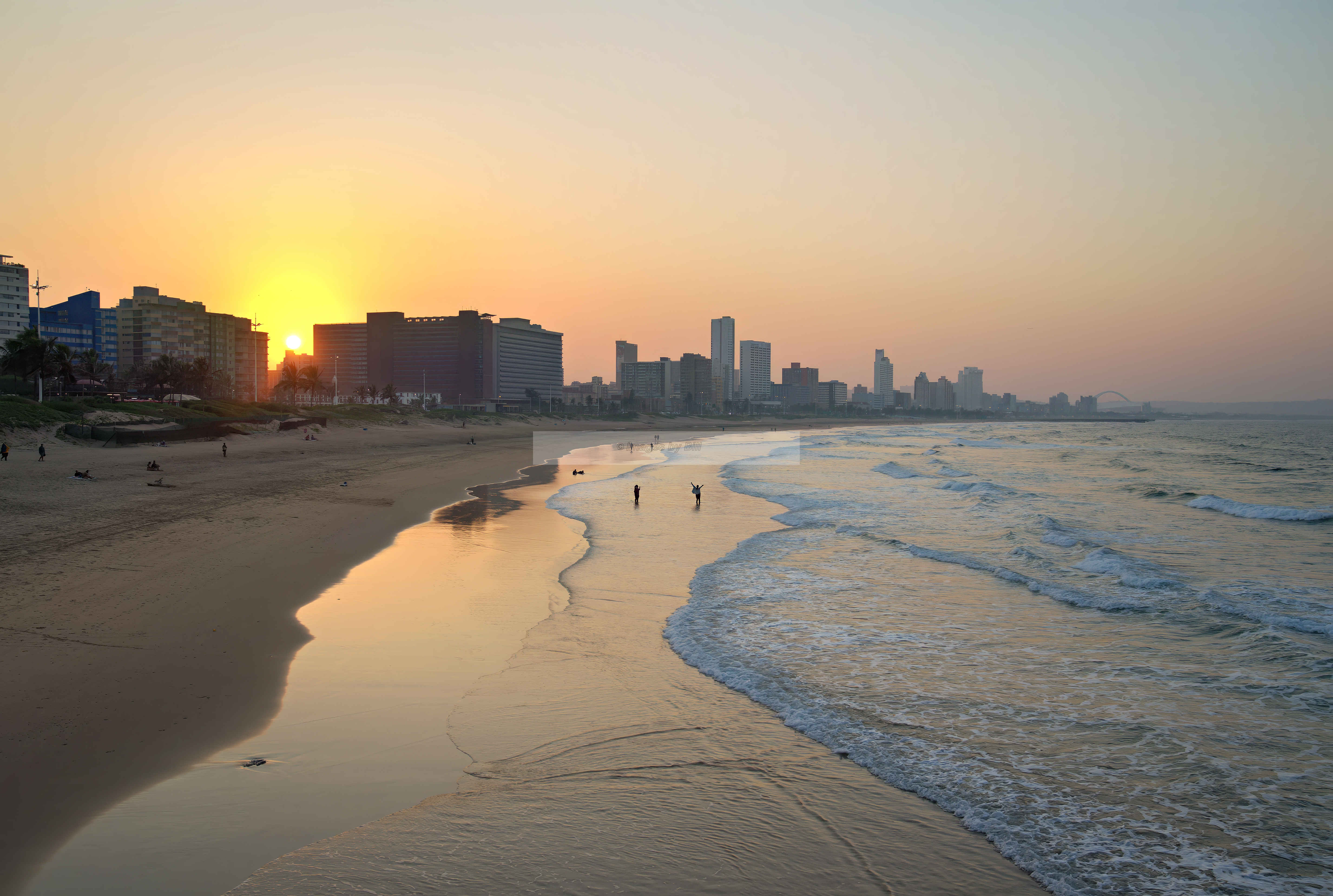 Durban, South Africa- Ocean Sunset and Beyond
