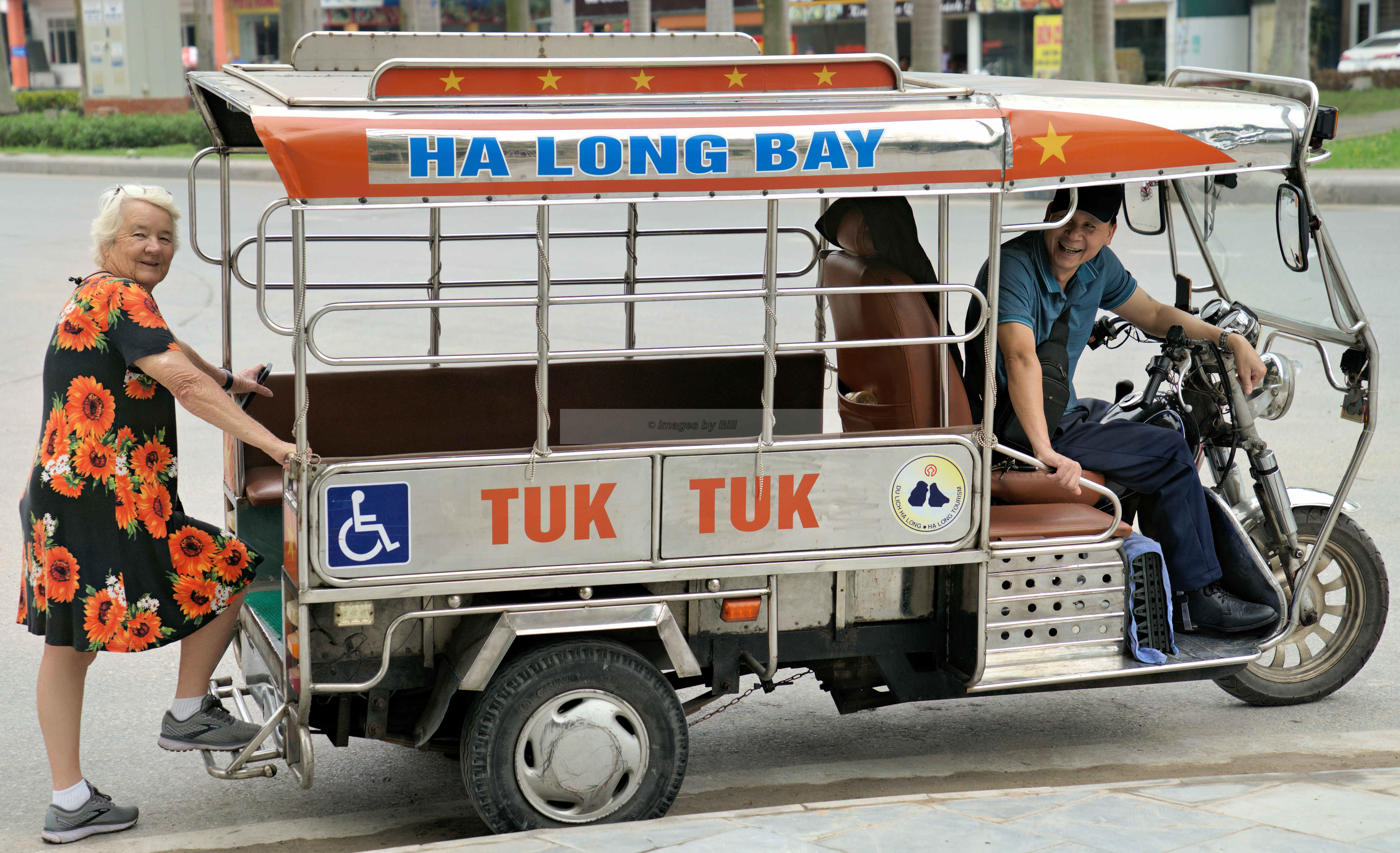 Ha Long, Vietnam- Tuk Tuking