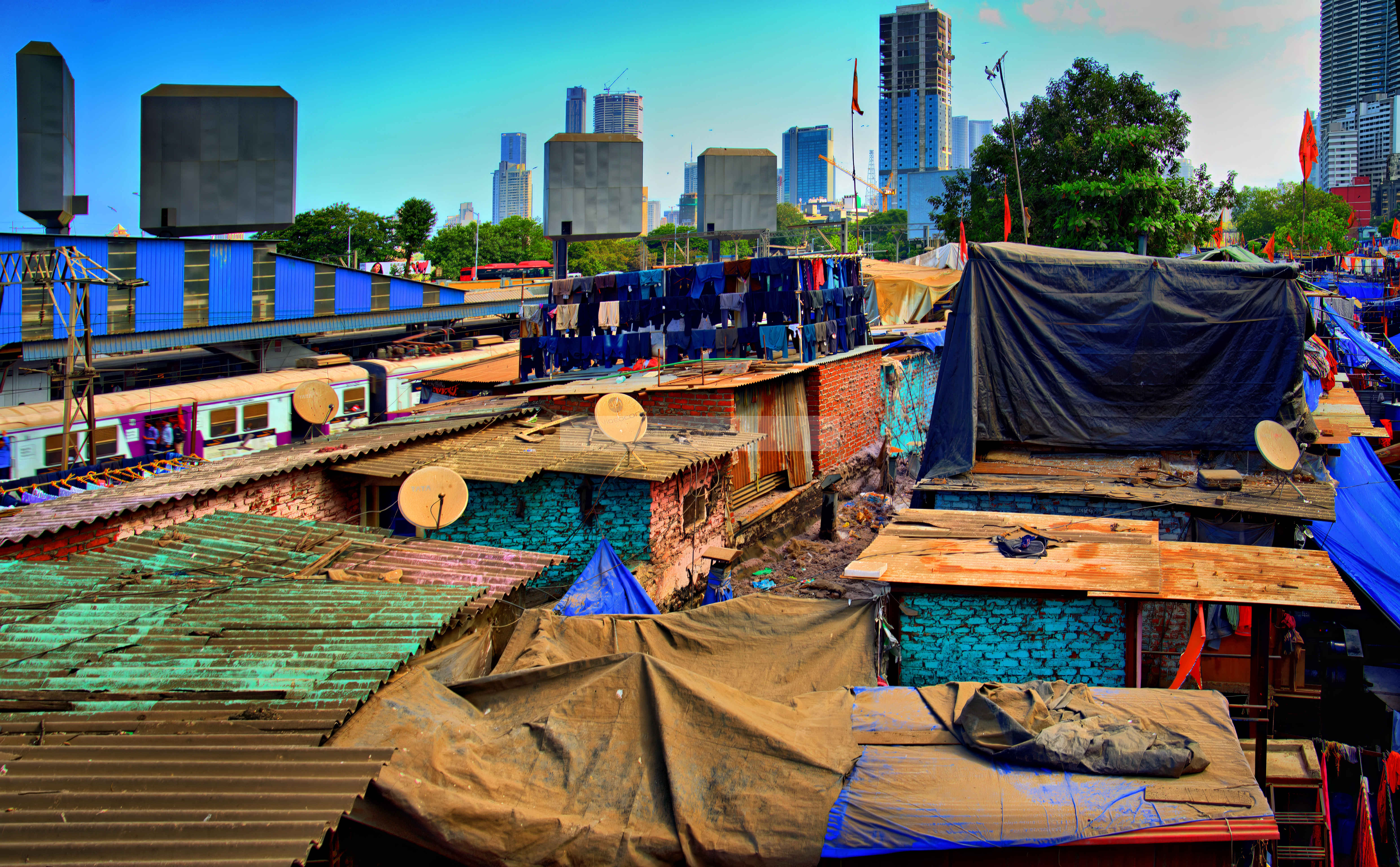 Mumbai, India- Laundry, Gandhi, and more