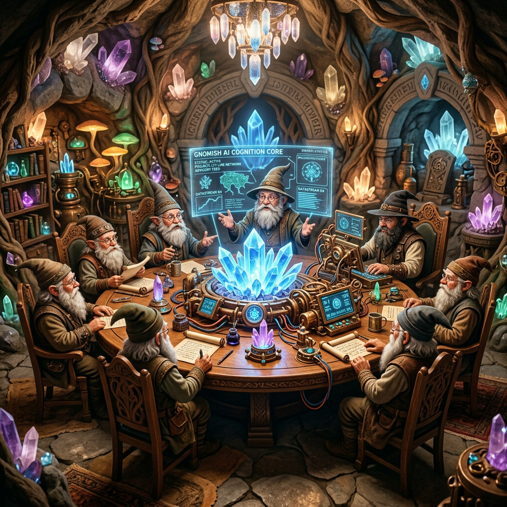 Gnome Empire resolves AI dangers
