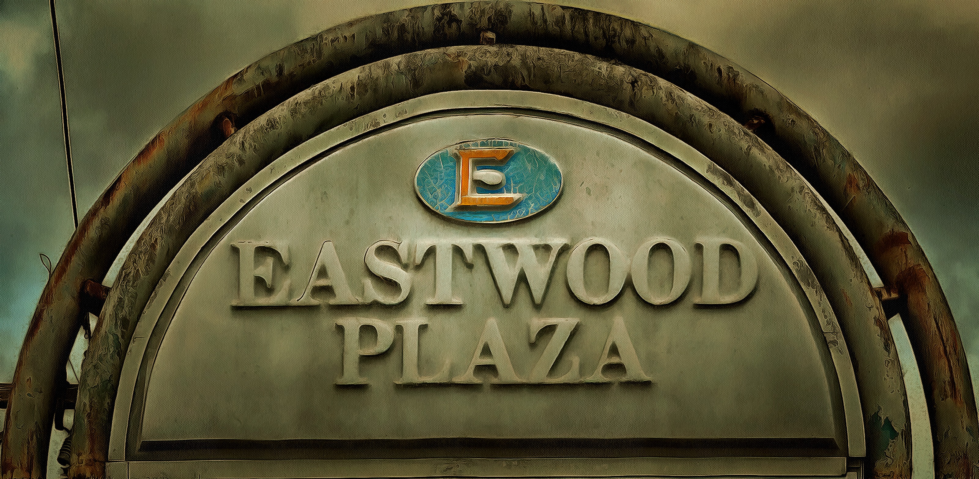 Abandoned in a small town: Eastwood Plaza; Chiefland, FL